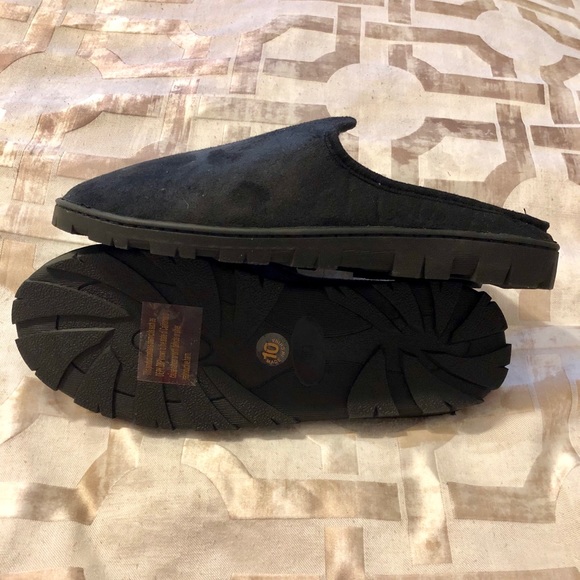 Men’s slippers with rubber sole bottom - Picture 4 of 5